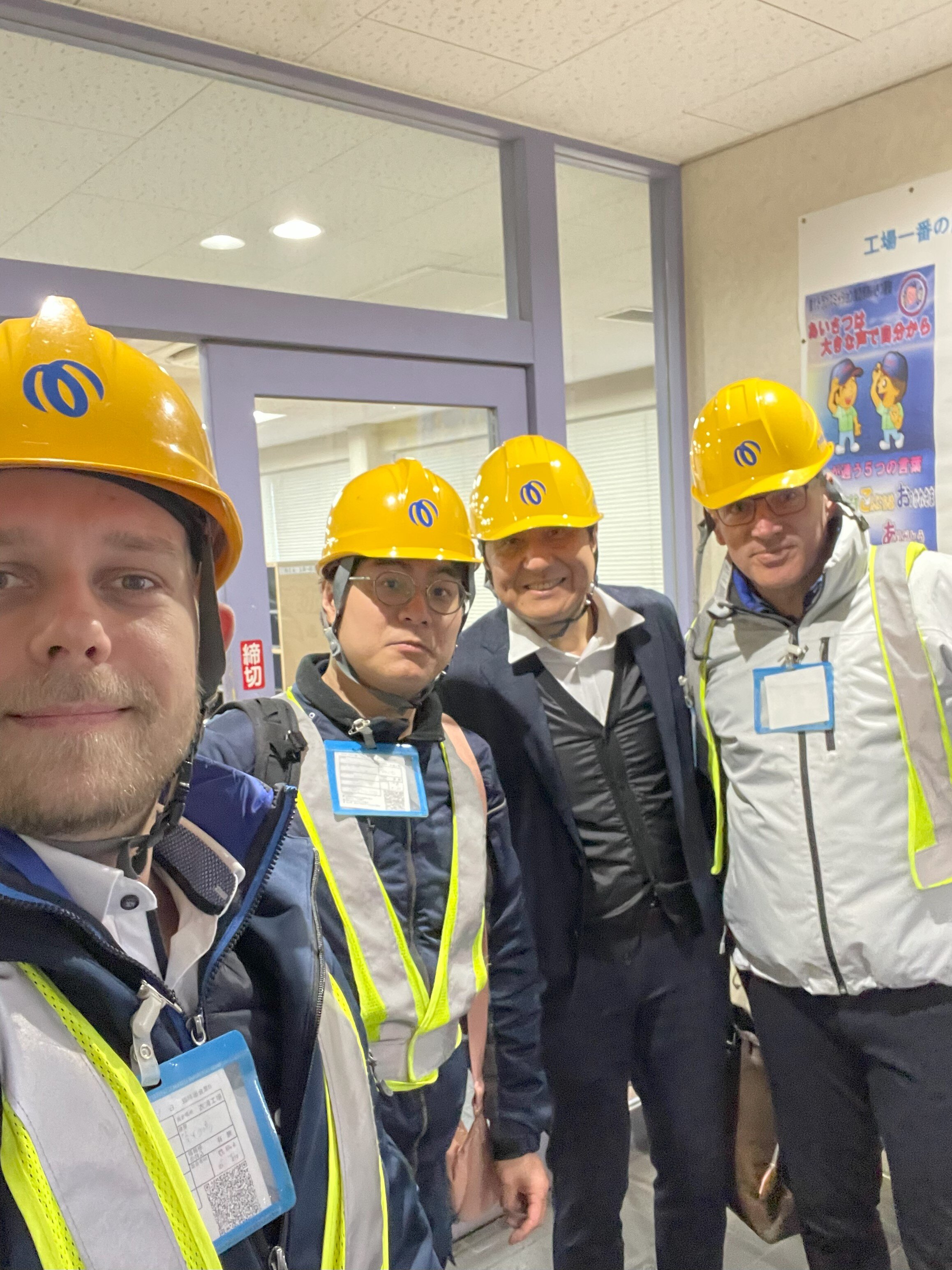 Selmo Business Trip nach Japan Besichtigung Produktion